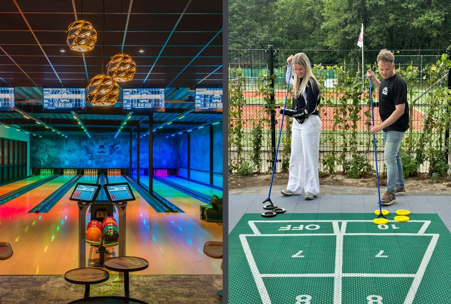 Bowlen en Floorshuffle activiteiten overzicht