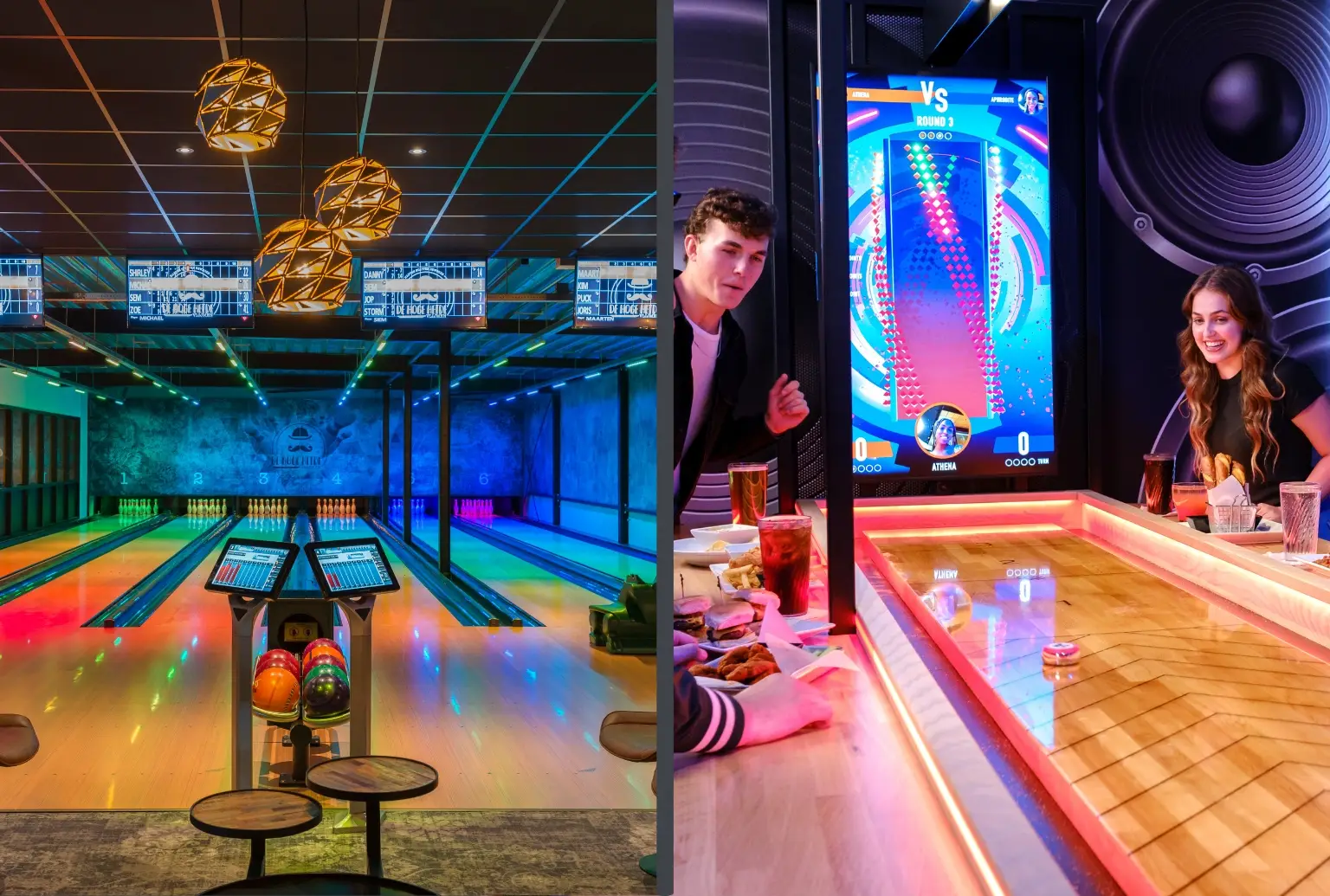 Bowlen en Supercharged Shuffleboard activiteiten overzicht