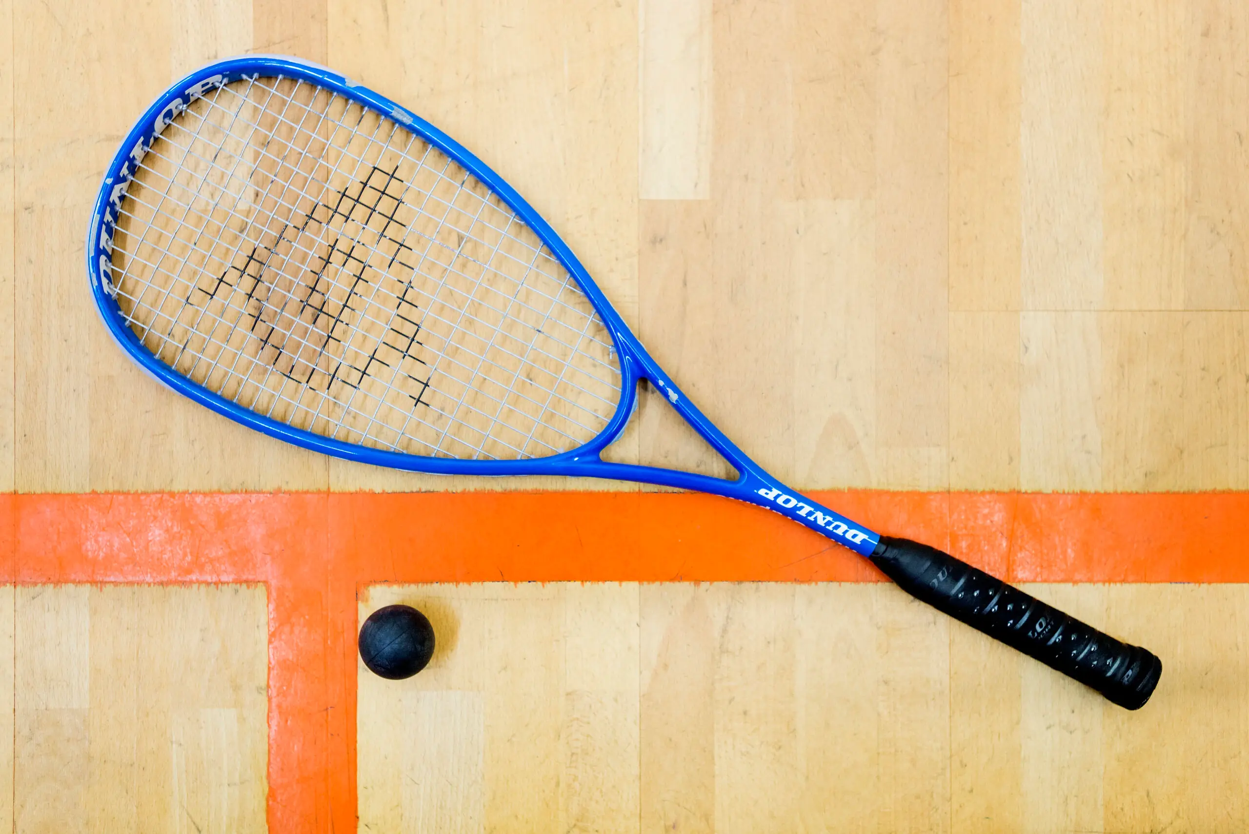 Squashrakcet squashbal