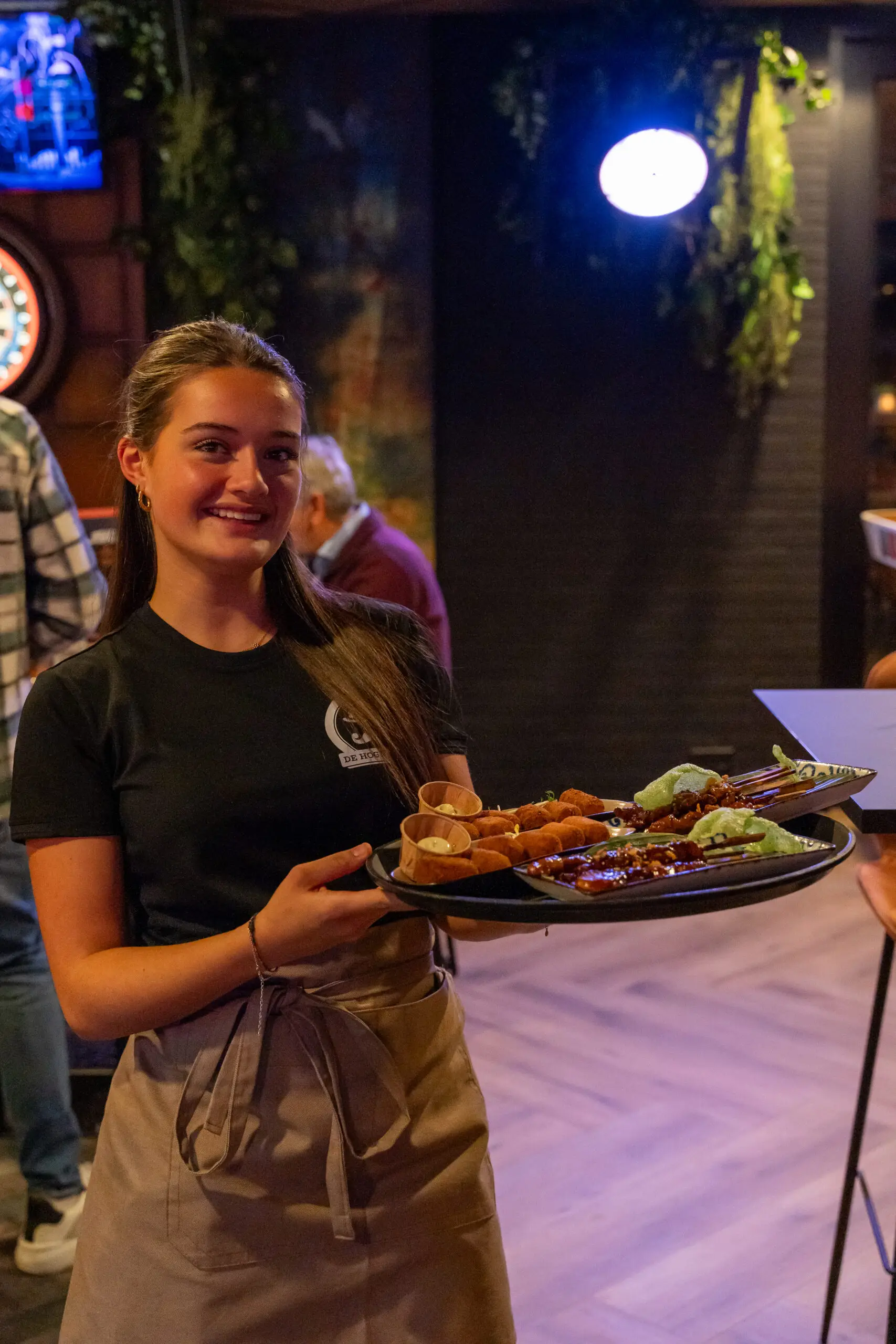 Restaurant medewerker hapas