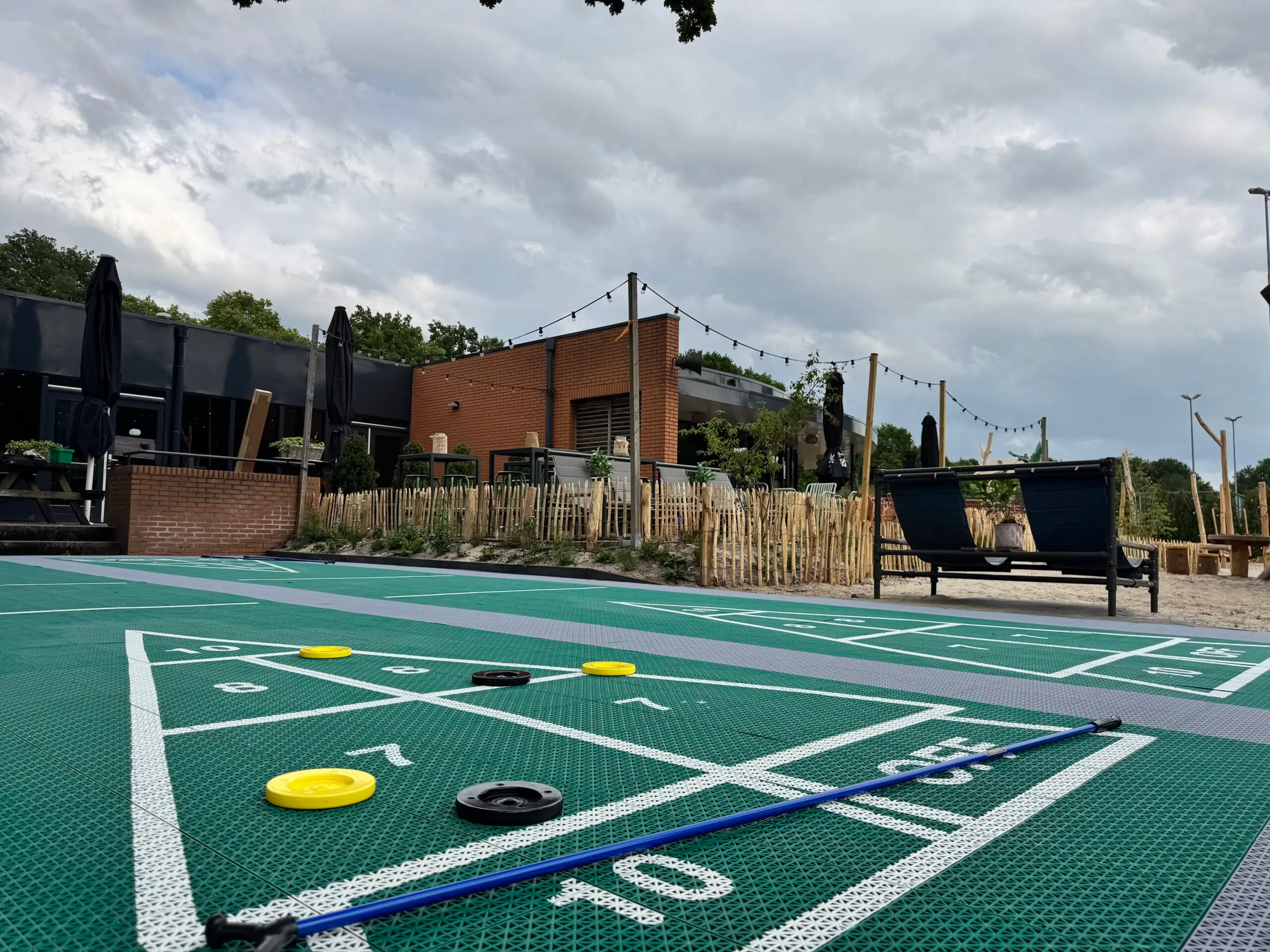Floorshuffle spel bij De Hoge Heide