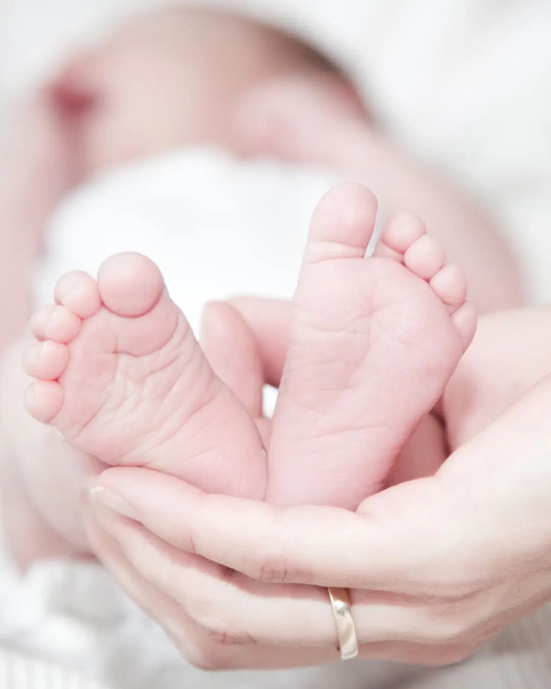 Schattige babyvoetjes
