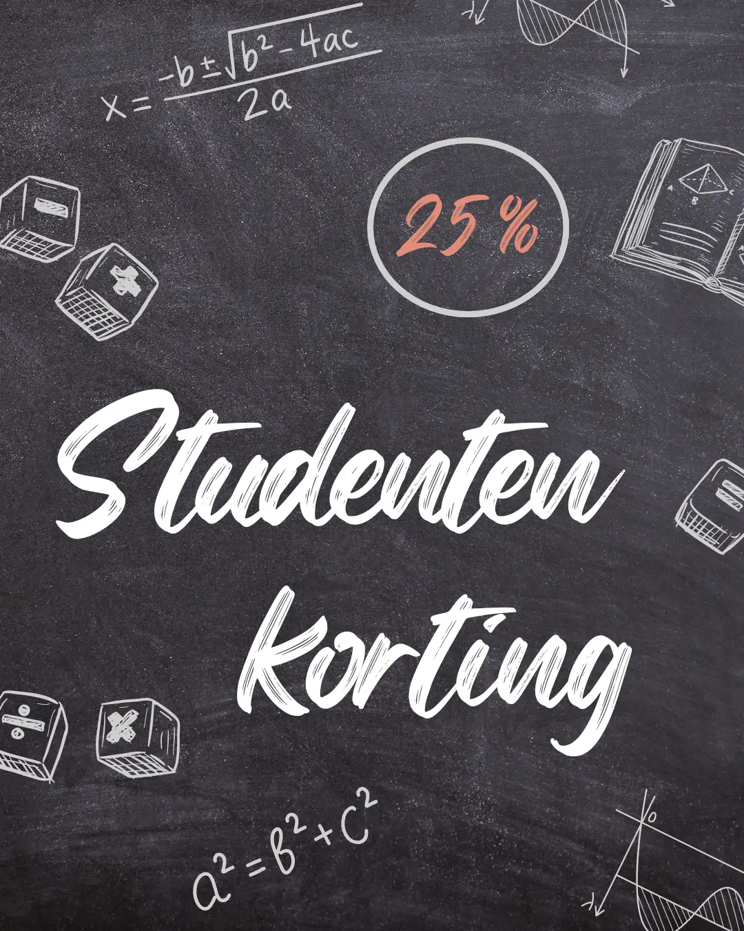 25% studentenkorting bij De Hoge Heide
